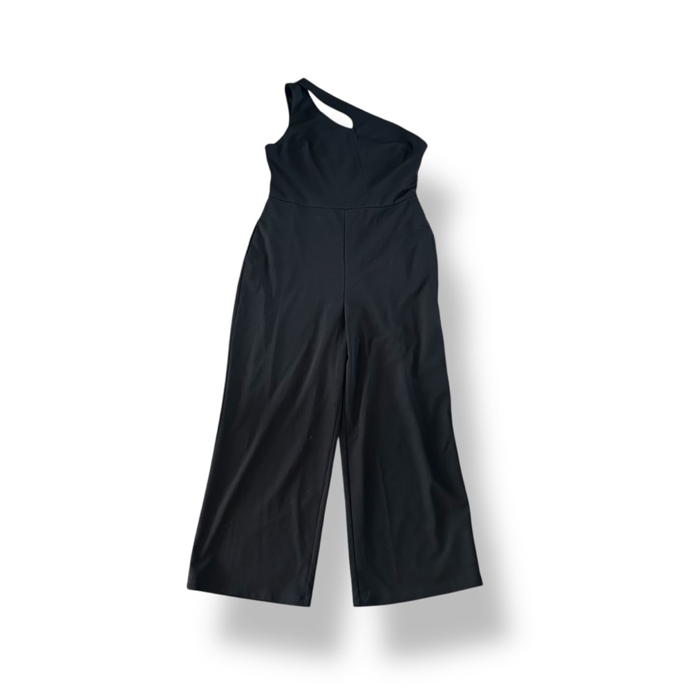 [Crystal Sky] Black One-Shoulder Jumpsuit